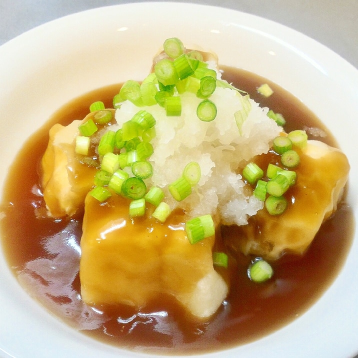 簡単 カリふわとろ り揚げ出し豆腐 夜食にも レシピ 作り方 By りっか 楽天レシピ 簡単 カリふわとろ り揚げ出し豆腐 夜食にも レシピ 作り方 By りっか 楽天レシピ